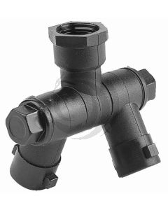 Portaboquilla Articulado Doble 3/8" HI Bayoneta