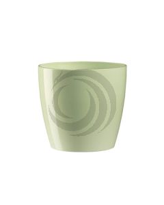 Macetero Monaco 4 L Verde Claro (D19xH18 cm) Plástico Italiano