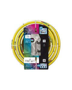 Manguera Jardin Anti Torsion 1/2" KIT 20 MT Pistola