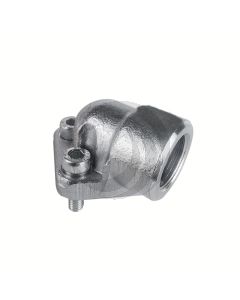 Flange Codo 90° Bomba Hidraulica 3/4" M8