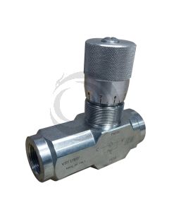 Valvula Reguladora de Flujo 90° 3/4" Check Valve