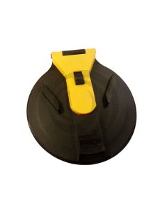 Tapa Abatible D.287mm c/Anillo (Amarilla)