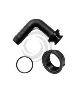 Kit Racor Curvo c/Tuerca y Junta 1"