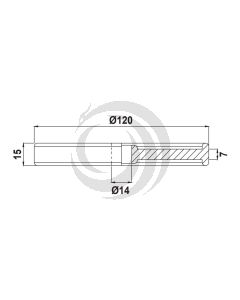Membrana Piston Bomba Far-130
